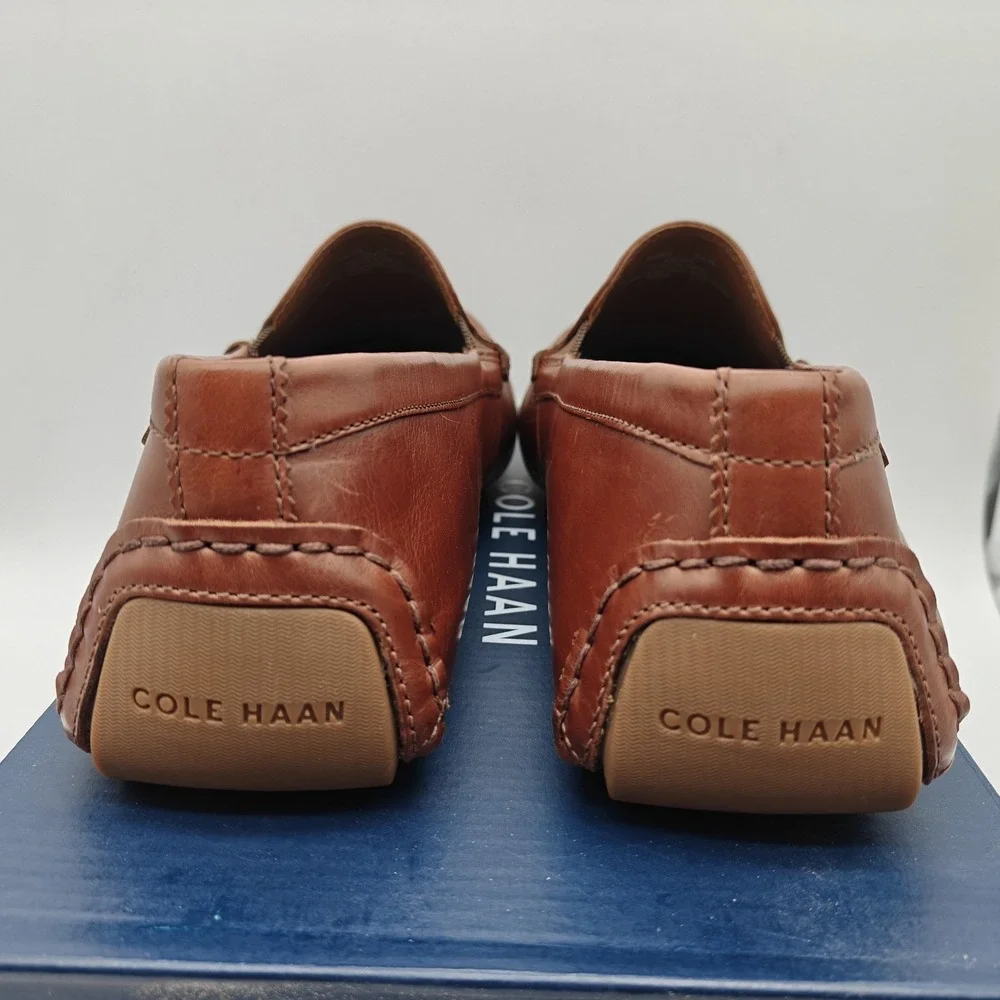 Cole Haan Grand+ Venetian Driving Loafers Mens 11.5 M Woodbury Gum C38825